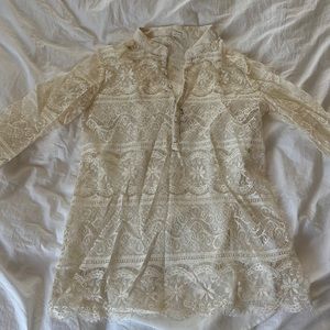 Quicksilver/Roxy lace top